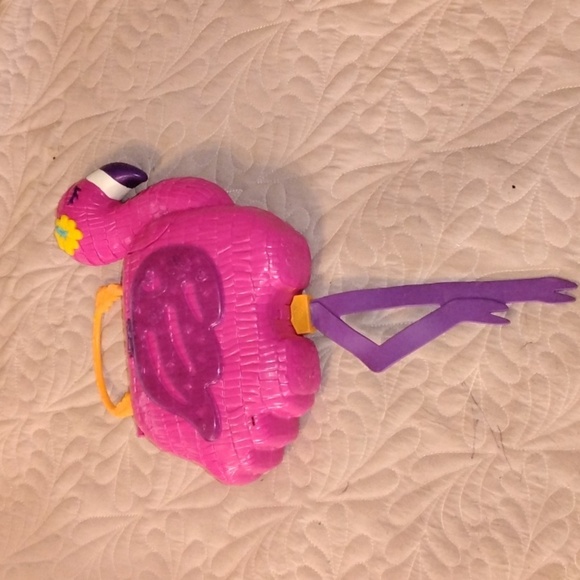 POLLY POCKET Pool Flamingo 2021 Playset - Picture 1 of 8